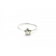 Pierścionki - Pierścionek Kryształek Swarovski Stal Platerowana Białym Złotem Pst459, Rozmiar Pierścionków: Us8 Eu17 - miniaturka - grafika 1