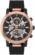 Zegarki męskie - Zegarek męski BEVERLY HILLS BP3555X.851 czarny fashion na prezent - miniaturka - grafika 1