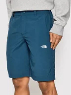 Spodnie sportowe męskie - The North Face Szorty sportowe Tanken NF0A2S85 Niebieski Regular Fit - miniaturka - grafika 1