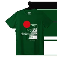 Odzież do sportów motorowych - T-shirt koszulka Datsun 240Z zielona-L - miniaturka - grafika 1