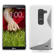 Etui i futerały do telefonów - Etui Do LG G2 MINI Pokrowiec w BIAŁY MAGNEZOWY Pokrowiec Ochronny Obudowa Case Cover TPU Cadorabo - miniaturka - grafika 1