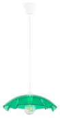 Lampy sufitowe - Lilia lampa wisząca 1xE27 biała/zielony 61349 - miniaturka - grafika 1