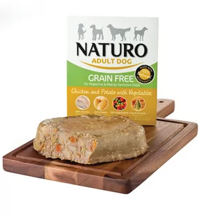 Naturo Grain Free Kurczak, ziemniaki i warzywa 400g - Mokra karma dla psów - miniaturka - grafika 3
