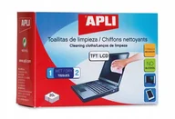Środki i akcesoria czyszczące do komputerów - Apli Chusteczki Do Czyszczenia Ekranów 2X20SZT. - miniaturka - grafika 1