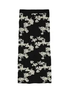 Spódnice - Vero Moda Spódnica dzianinowa w kolorze czarnym - miniaturka - grafika 1