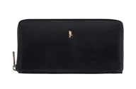 Portfele - PUCCINI skórzany portfel damski na suwak MU1962 czarny 1962 - miniaturka - grafika 1