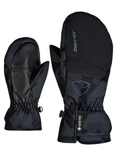 Ziener Dziecięce rękawiczki narciarskie Levin GTX Mitten Junior/sporty zimowe, wodoszczelne, oddychające, czarne. 6 801971 - Rękawiczki - miniaturka - grafika 1