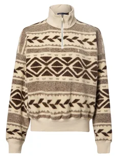 Polo Ralph Lauren Damska bluza nierozpinana Kobiety Sztuczne włókno beżowy|brązowy|wielokolorowy wzorzysty, L - Bluzy damskie - miniaturka - grafika 1