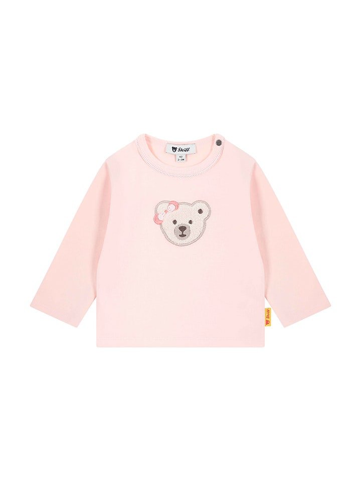 Steiff Koszulka w kolorze jasnoróżowym