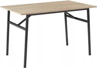 Stoły - Stół do jadalni Swansea Industrial jasne drewno, dąb Sonoma - miniaturka - grafika 1