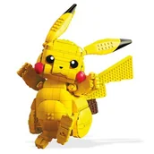 Klocki - Mattel Mega Construx Pokemon Mega Pikachu Jumbo FVK81 - miniaturka - grafika 1