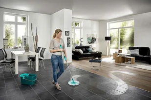 Leifheit Wkład MicroDuo 52104 Do Mopa Clean Twist Ergo Okrągłego... - Miotły, szufle, mopy - miniaturka - grafika 5