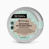 Pasty do zębów - Bio Happy Bio Happy Pielęgnacja twarzy Odświeżający miętowy puder do czyszczenia zębów 50.0 g - miniaturka - grafika 1