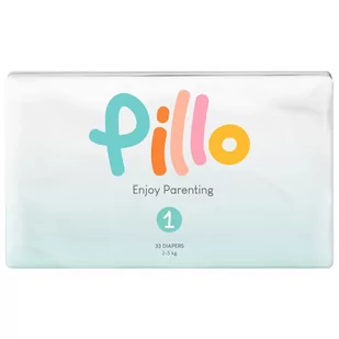 Pillo Pieluszki dla niemowląt, 198 szt., rozmiar 1 (2-5 kg) - Pieluchy - miniaturka - grafika 1