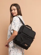 Plecaki - Plecak wodoodporny kompass czarny - miniaturka - grafika 1