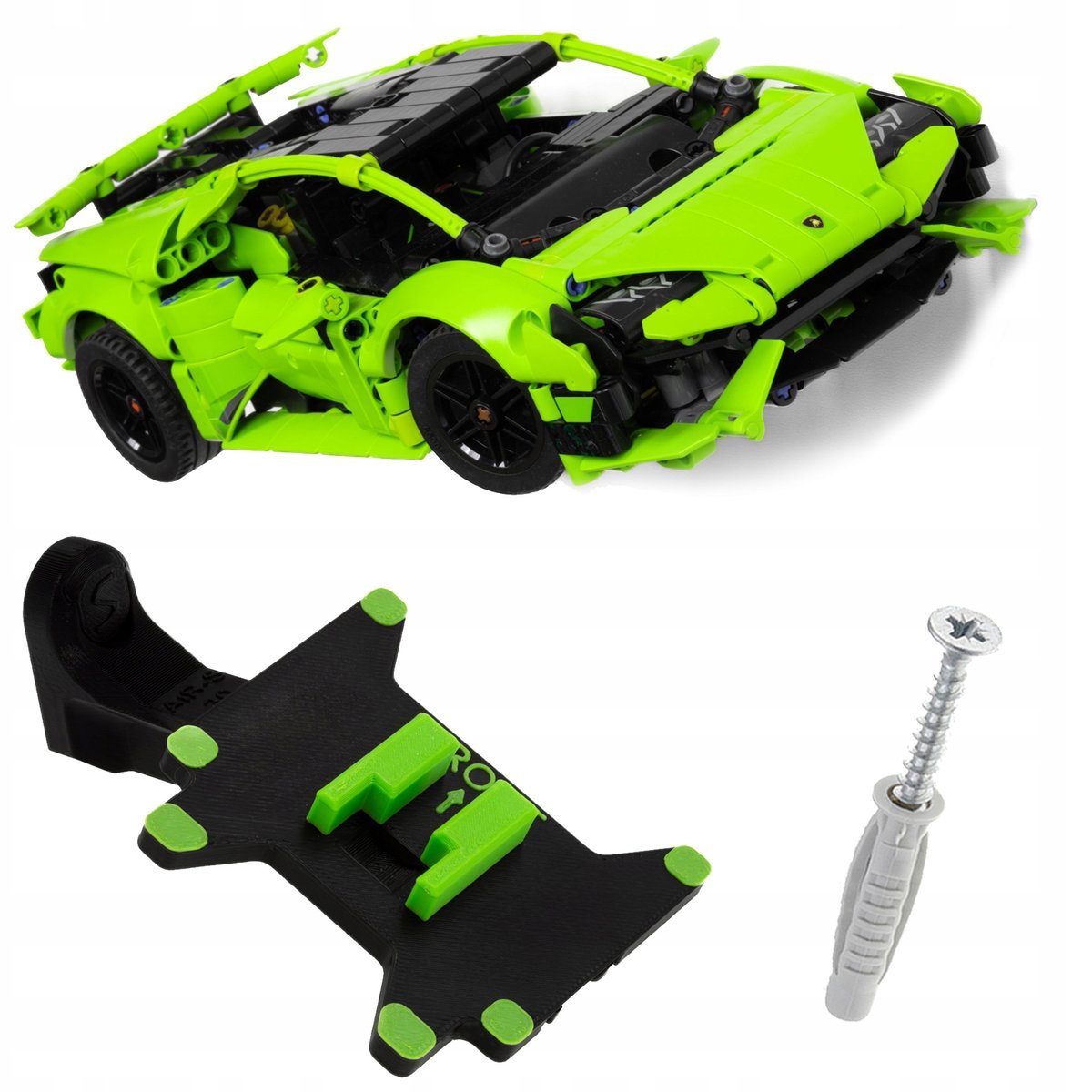 Lamborghini Huracán - 42161 - Uchwyt na ścianę Zawieszka na LEGO auto
