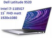 Laptopy - Aluminiowy DELL Latitude 9520 i7-1185G7 16GB 512SSD 15" FHD 1920x1080 Win11pro - miniaturka - grafika 1