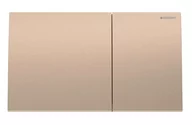 Przyciski spłukujące - Geberit Sigma70 - Kontrola spłukiwania, łatwe do czyszczenia, szczotkowane czerwone złoto 115.622.QB.1 - miniaturka - grafika 1