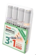 Markery do tablic - Pentel Marker such MAXIFLO 4) MWL5M-WA4AACEPL w etui - miniaturka - grafika 1