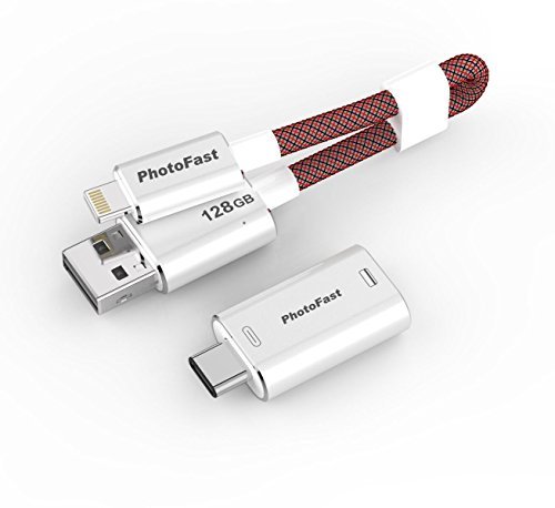 PhotoFast Photofast MemoriesCable 128 GB Gen3 Red adapter USB A/USB C 4712764483666