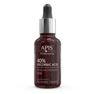Peelingi i scruby do twarzy - Apis Professional APIS Kwas askorbinowy 40% pH 1,5 Ascorbic terApis 60 ml - miniaturka - grafika 1