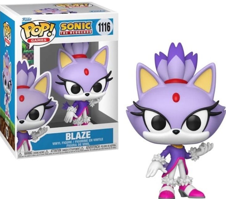 funko pop! sonic games 1116 blaze the cat