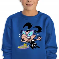 Bluzy dla dziewczynek - Bluza Dziecięca Granatowa Tottie Wróżkowie Chrzestni Wzory -164 Cm (14-15) - miniaturka - grafika 1