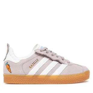 Sneakersy adidas Gazelle JQ1345 Szary - Buty dla chłopców - miniaturka - grafika 1