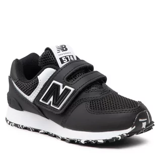 Buty dla chłopców - Sneakersy New Balance - PV574BW1 Czarny - grafika 1