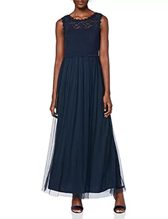 Sukienki - Vila Kobiety Vilynnea Maxi Dress Sukienka, Niebieski, 40 - grafika 1
