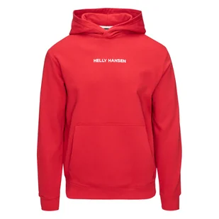 Męska Bluza HELLY HANSEN CORE HOODIE 53533_162 – Czerwony - Bluzy męskie - miniaturka - grafika 1