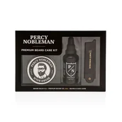 Zestawy kosmetyków męskich - Zestaw do brody Percy Nobleman Premium Beard Kit - miniaturka - grafika 1