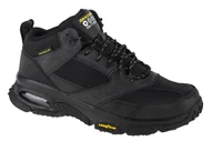 Trampki męskie - Skechers 237215 Bbk męskie trampki, Czarna skórzana siatka czarna, 41 EU - miniaturka - grafika 1