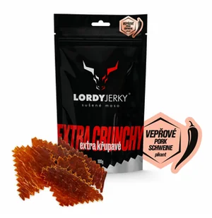 Lordy Jerky - Chili suszona wieprzowina, 100 g - Pasztet i przetwory mięsne - miniaturka - grafika 1