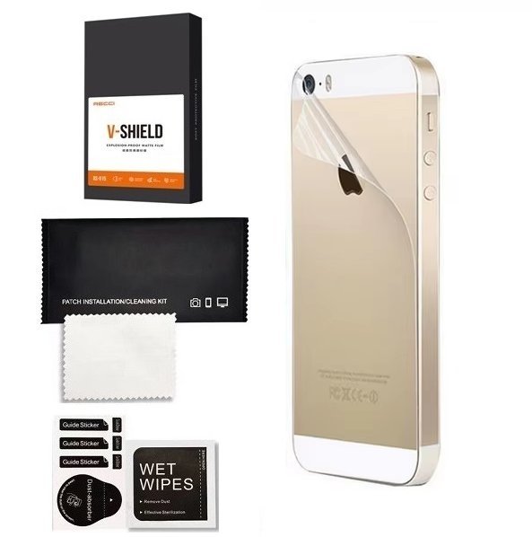 OCHRONNA FOLIA NA TYŁ DO IPHONE 5S NA OBUDOWĘ TYLNY PANEL
