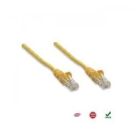 Kable miedziane - INTELLINET 319744 Intellinet patch cord RJ45. kat. 5e UTP. 2m żółty. 100 miedź - miniaturka - grafika 1