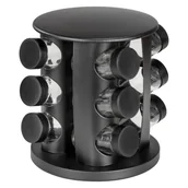 Pojemniki kuchenne - Zestaw 12 pojemników na przyprawy ze stojakiem Bruna – Wenko - miniaturka - grafika 1