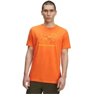 Koszulki męskie - Under Armour UA GL Foundation Update SS - Orange Base/Surplus Orange/Squad Orange - XL - miniaturka - grafika 1
