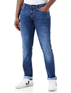 Spodenki męskie - s.Oliver Męskie spodnie jeansowe długie, niebieskie, W36 / L36, niebieski, 36W / 36L - miniaturka - grafika 1