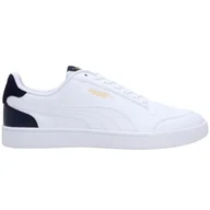 Buty sportowe męskie - Buty męskie Puma Shuffle M 309668 (kolor Biały, rozmiar 40.5) - miniaturka - grafika 1