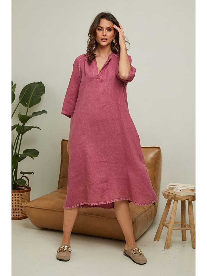 Joséfine Lniana sukienka 