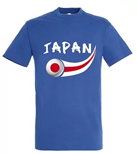 Supportershop Supportershop Męski T-shirt Japon T-Shirt niebieski królewski błękit S 5060542527354 - Koszulki męskie - miniaturka - grafika 1