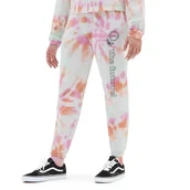 Spodnie sportowe damskie - Spodnie Vans Resort Wash Sweatpants VN000395WHT1 - białe - miniaturka - grafika 1