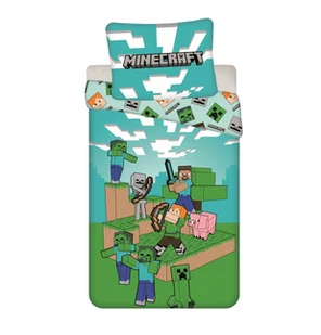 Pościel licencyjna Minecraft 140x200 Jerry Fabrics - Pościel dla dzieci - miniaturka - grafika 1