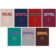 Zeszyty szkolne - 7 x ZESZYTY PRZEDMIOTOWE A5, 60 kartek DO KLAS 5-6 - miniaturka - grafika 1