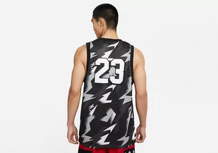 Nike Air Jordan Jumpman Jersey Black - Koszulki męskie - miniaturka - grafika 1