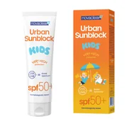 Balsamy i kremy do opalania - Equalan Novaclear Urban Sunblock krem ochronny dla dzieci spf50+ 125ml - miniaturka - grafika 1