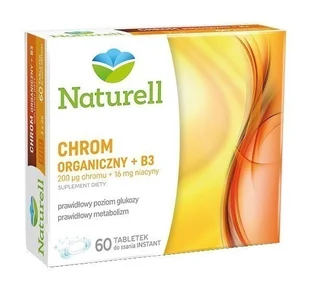 Naturell Chrom organiczny 50 szt. - Witaminy i minerały - miniaturka - grafika 1
