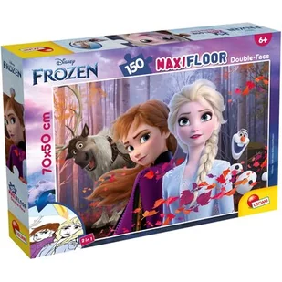 Puzzle dwustronne Maxi podłogowe Kraina Lodu 150 Nowa - Puzzle - miniaturka - grafika 1