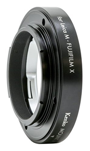 Kenko Optical ke01-ffxlem 58 mm pierścień adaptera do Leica M do Fujifilm X obiektyw czarny